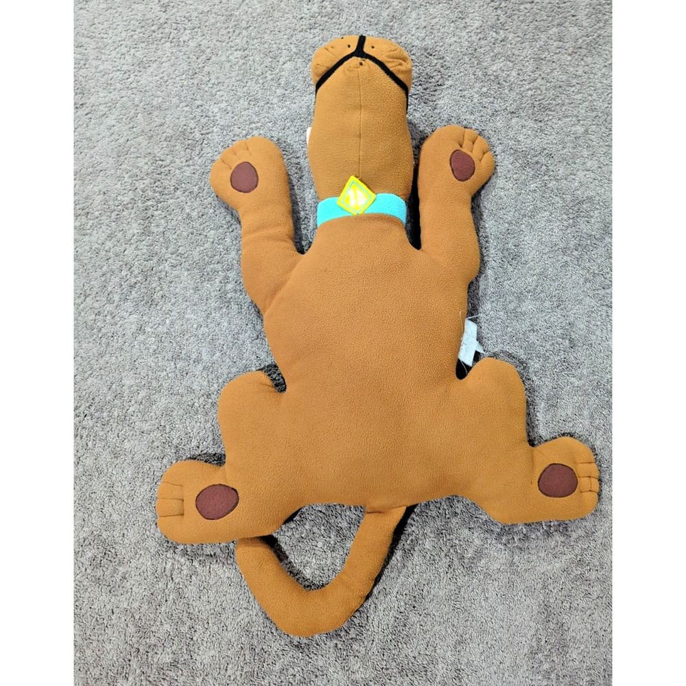 Vintage 1999 Jumbo 33" Scooby Doo Plush Flat Pillow Large Pet Buddies Toy Y2K - Picture 3 of 4